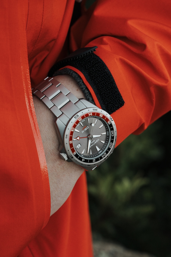 Men Quartz DS-X GMT watch by Certina